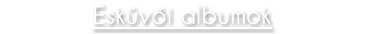 Esküvői albumok